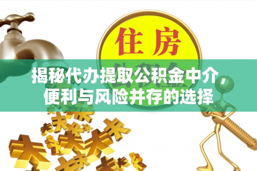 安塞揭秘代办提取公积金中介，便利与风险并存的选择